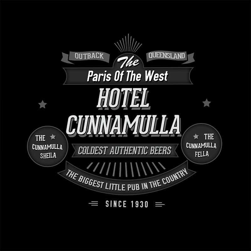 Hotel Cunnamulla T Shirt